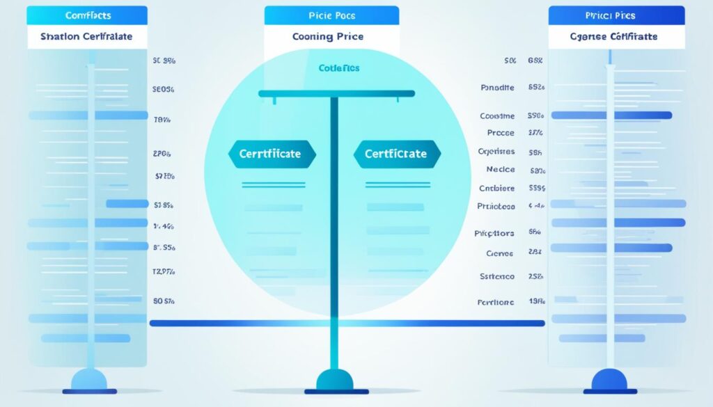 comparing code signing certificate prices